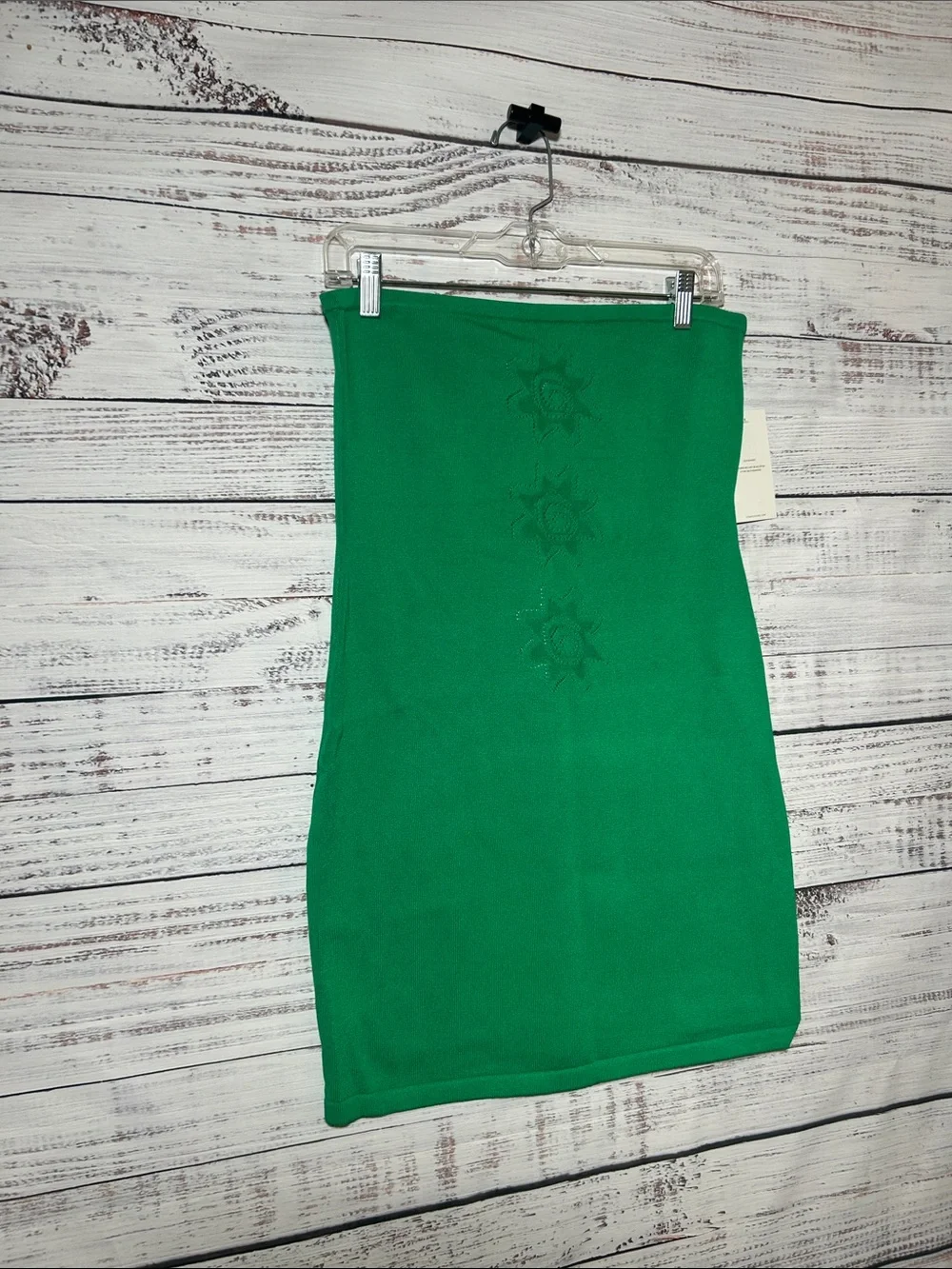 The Wolf Gang Bettina Strapless Tube Dress Color Amazon Large NWT - Picture 8 of 16